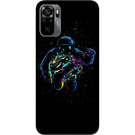 Чохол силіконовий для Xiaomi Redmi Note 10S з картинкою В космосі