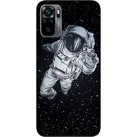 Чохол силіконовий для Xiaomi Redmi Note 10S з картинкою Космонавт