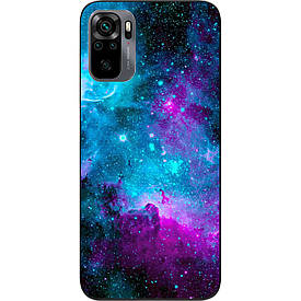 Чохол силіконовий для Xiaomi Redmi Note 10S з картинкою Космос