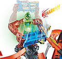 Автотрек Хот Вілс Атака токсичної горили Hot Wheels Toxic Gorilla Slam GTT94, фото 4