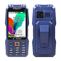 Защищенный кнопочный телефон S-Mobile S999 blue