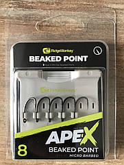 Крючки Ridge Monkey Ape-X Beaked Point size 8