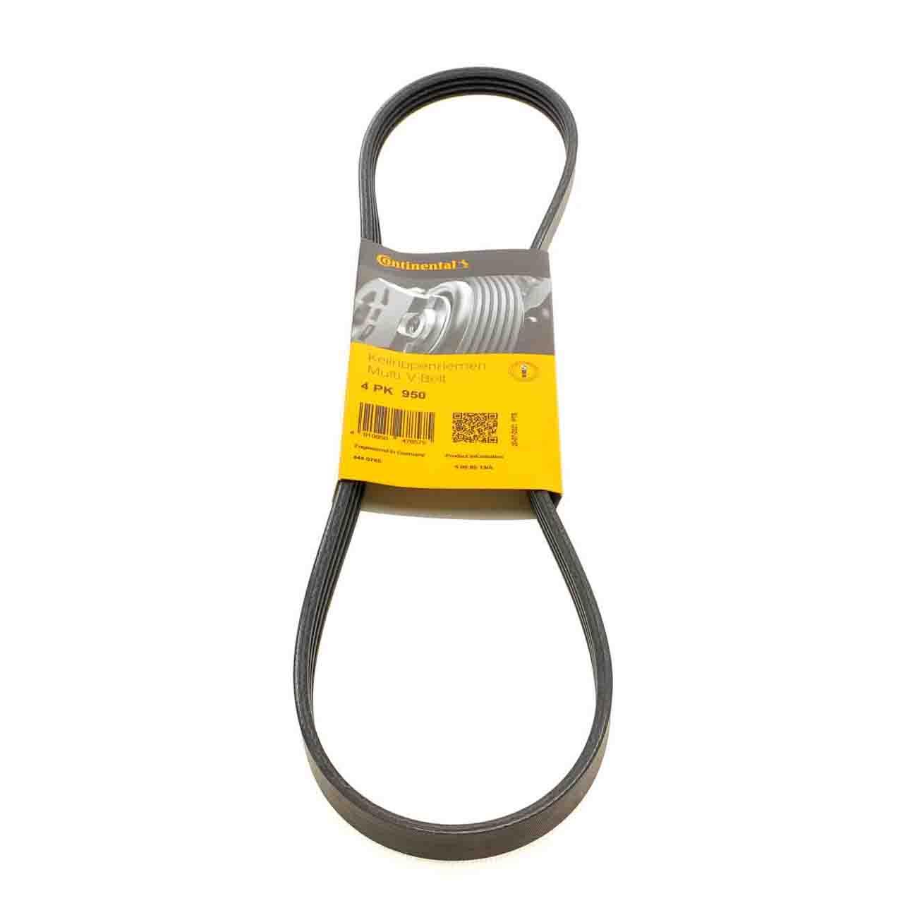 Ремінь 4PK950 Contitech (Німеччина) генератора поліклинові | многоручейковый 4РК 950