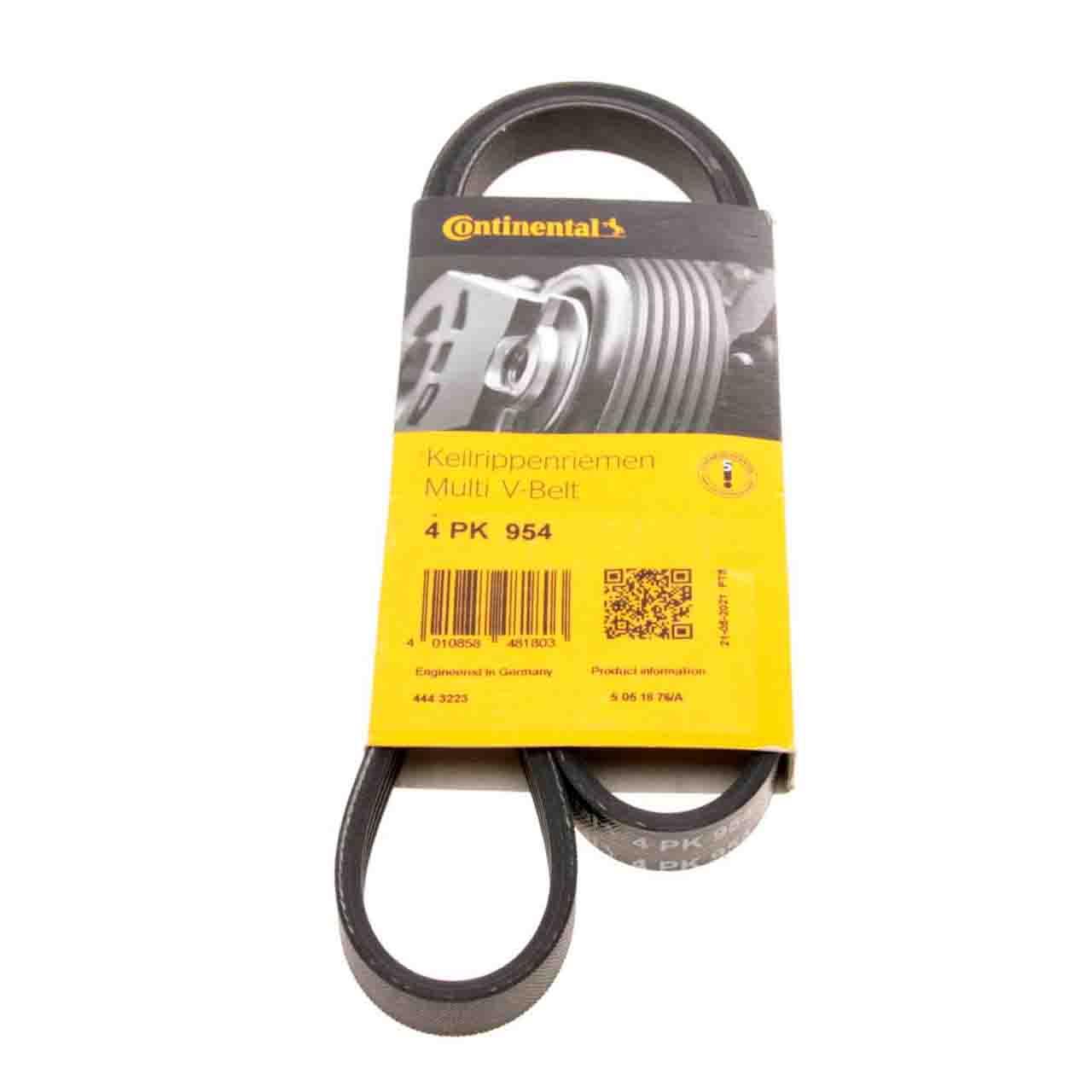 Ремінь 4PK954 Contitech (Німеччина) генератора поліклинові | многоручейковый 4РК 954