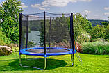Батут 252см King Sport c сіткою + Подарунок сходи !, фото 7