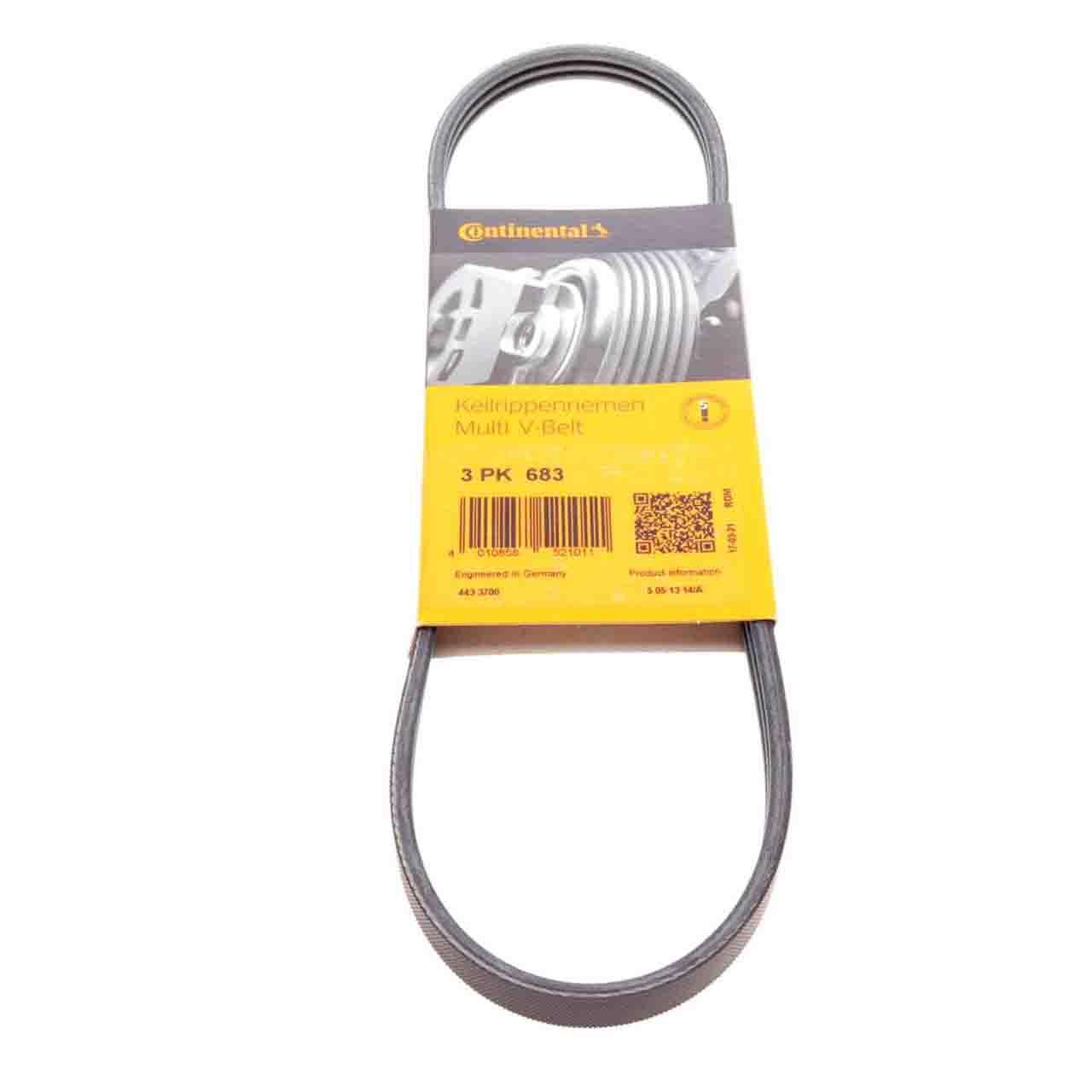 Ремінь 3PK683 Contitech (Німеччина) генератора поліклинові | многоручейковый 3РК 683