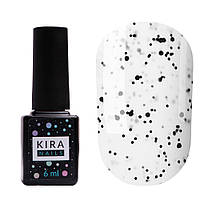 Топ Kira Nails Chia No Wipe Top Coat верхнее покрытие для гель-лака Чиа без липкого слоя 6 мл