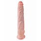 Фалоїмітатор KING COCK 14INCH COCK WITH BALLS Flesh, 35,5х6 см., фото 3