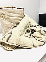 Одеяло открытое шерстяное | Верблюжье одеяло с открытым мехом 200*220см (+\-5см)