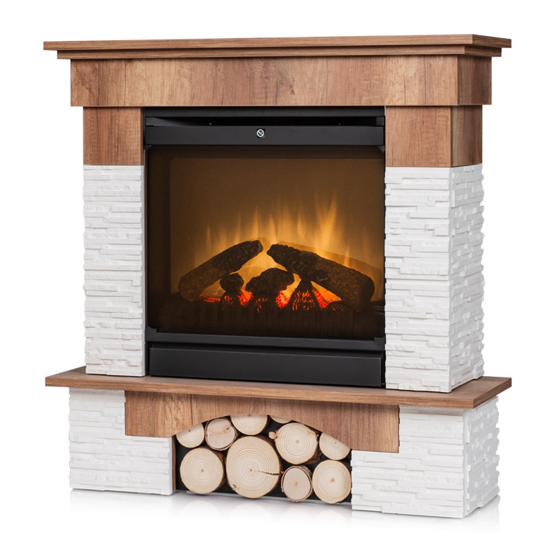 Електрокамін OptiFlame Porto внесок 20" ECO LED дуб