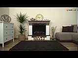 Електрокамін OptiFlame Porto кутовий 3 варіанти кольорів, фото 7