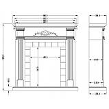 Електрокамін Aflamo Місті White LED, фото 5