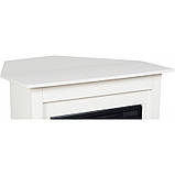 Електрокамін Aflamo Vigo LED кутовий White, фото 2