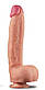 Великий фалоїмітатор на присоску 12" Nature Cock Flesh, 30,5х6 см., фото 2