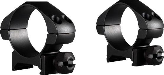 Кільця Hawke Precision Steel Low 30 mm Швидкознімні кільця Hawke Кріплення-кільця Hawke Precision Steel