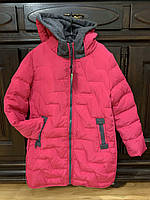 Куртка дитяча еврозима. Куртка на холодну осінь. Комбінезон для дівчинки. Розміри 110-150.