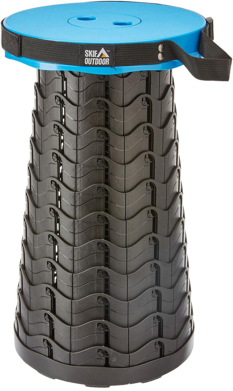 Стілець розкладний SKIF Outdoor Tower Blue Легкий кемпінговий стілець Туристичний стілець SKIF Outdoor Tower