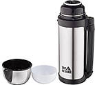 Термос SKIF Outdoor Traveller Silver 1.5L Термос класичний термос Skif Outdoor термос з нержавіючої сталі, фото 3