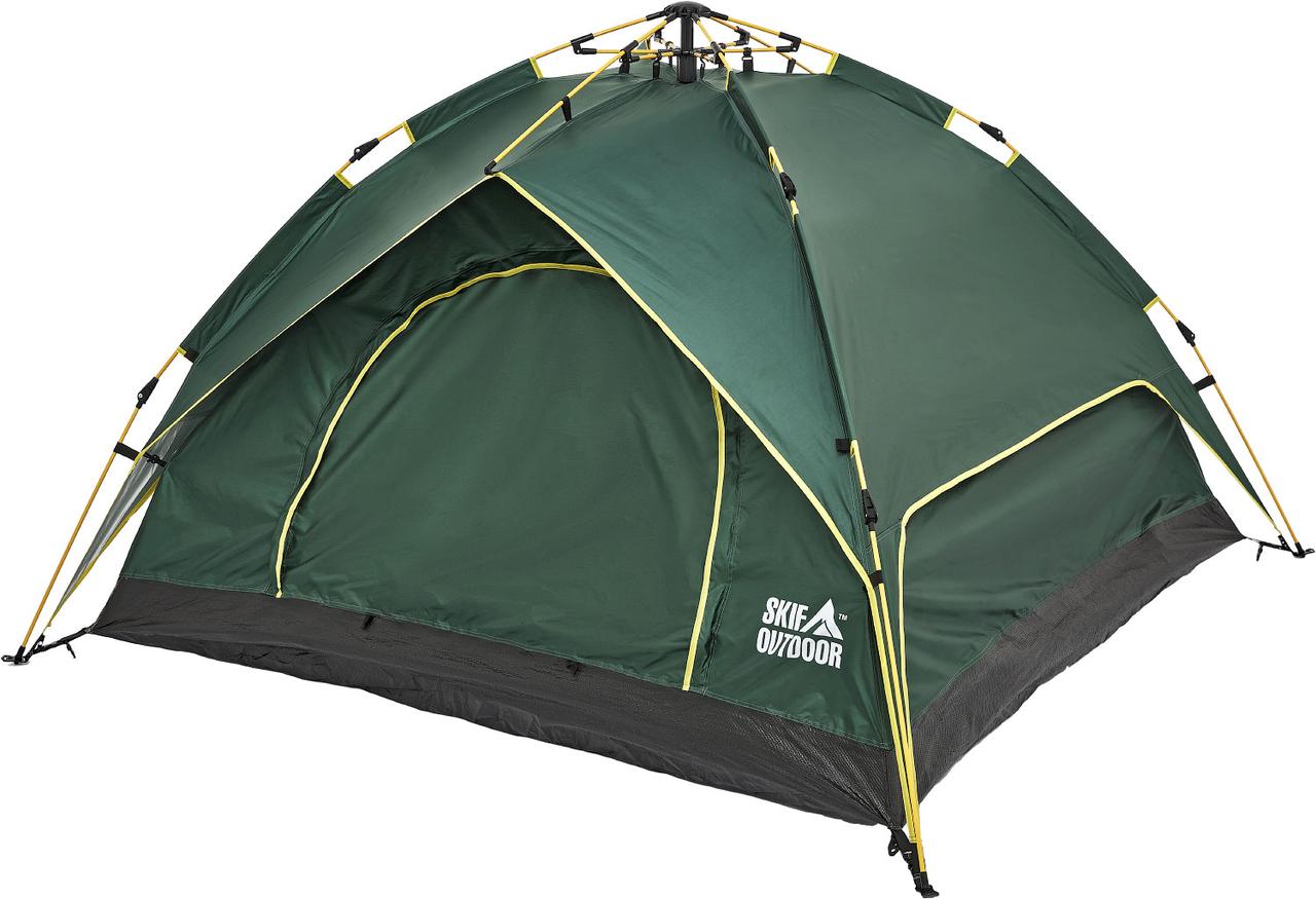 Намет Skif Outdoor Adventure Auto II Green 200x200 см Кемпінгова автоматичний намет-трансформер