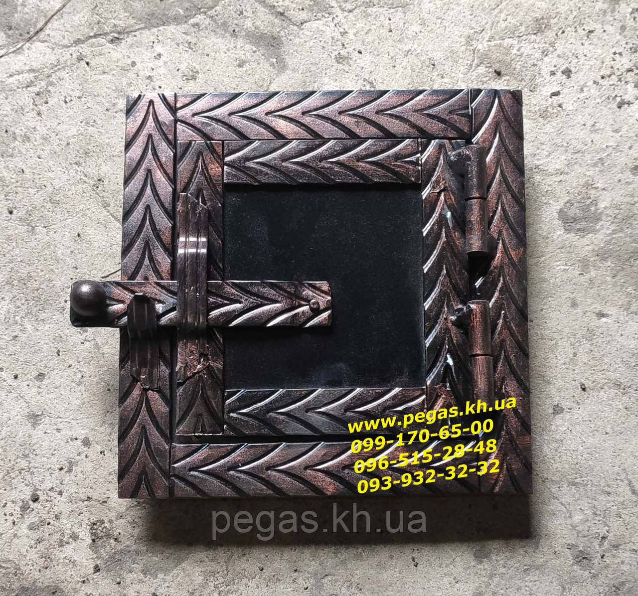 Дверцята сажечистка (160х160 мм) сажетруска, печі, грубу, барбекю, мангал