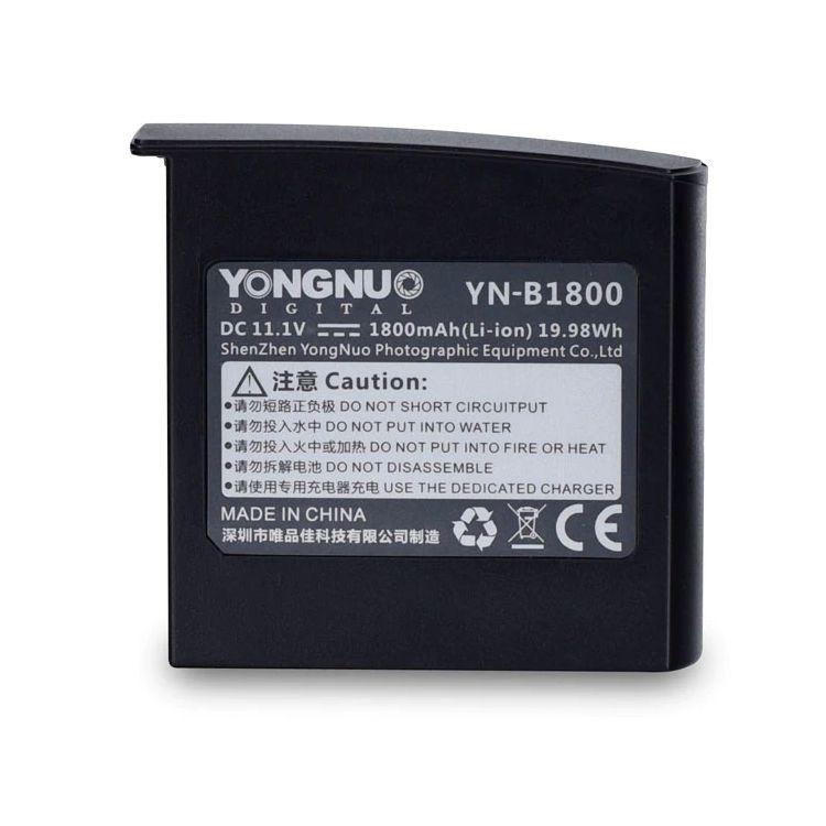 Акумулятори Yongnuo YN-B1800 для спалахів