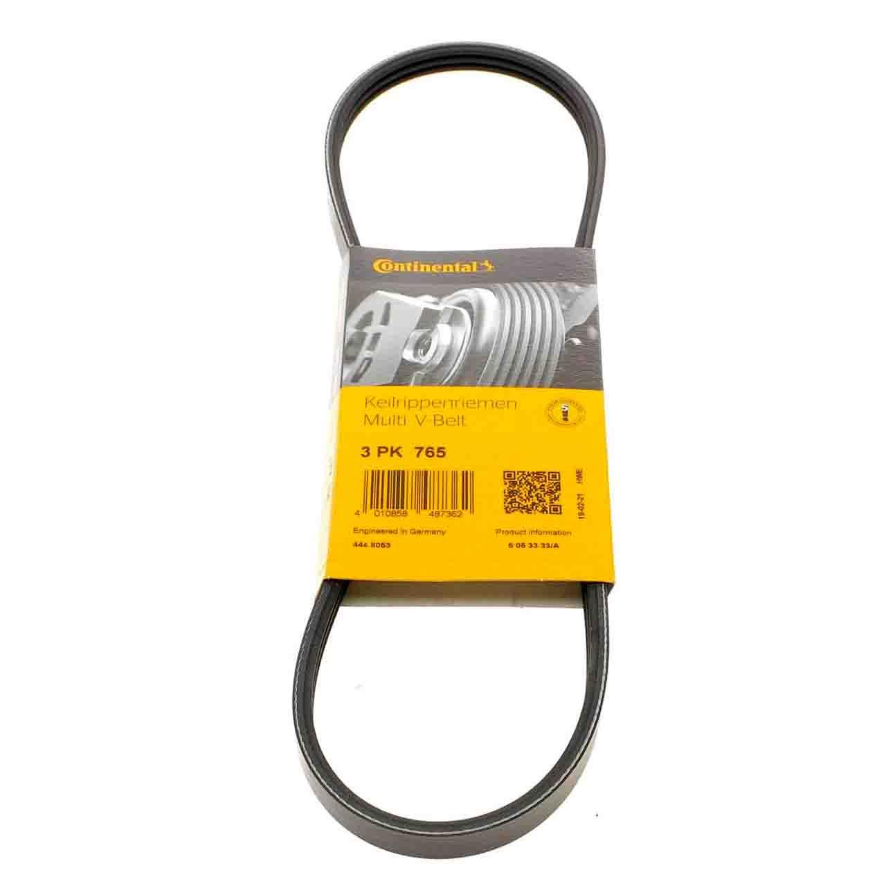 Ремінь 3PK765 Contitech (Німеччина) генератора поліклинові | многоручейковый 3РК 765