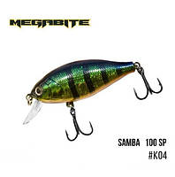 Воблер Megabite Samba 100SP K04