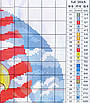 Набір для вишивання за нанесеною на канву схемою "Bald eagle 2". AIDA 14CT printed 44*33 см, фото 5