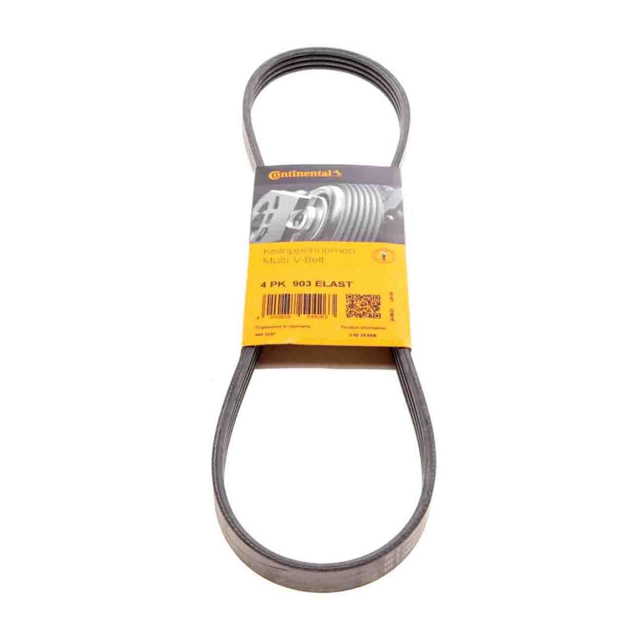 Ремінь 4PK903 ELAST Contitech (Німеччина) генератора поліклинові | многоручейковый 4РК 903 ELAST