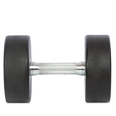 Гантель 27.5 кг цільна поліуретанова TECHNOGYM, фото 5