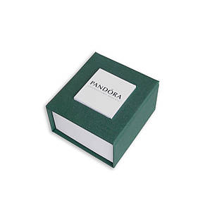 Зелена коробка для шарму Pandora. Подарункова коробочка для шармів Pandora оптом.