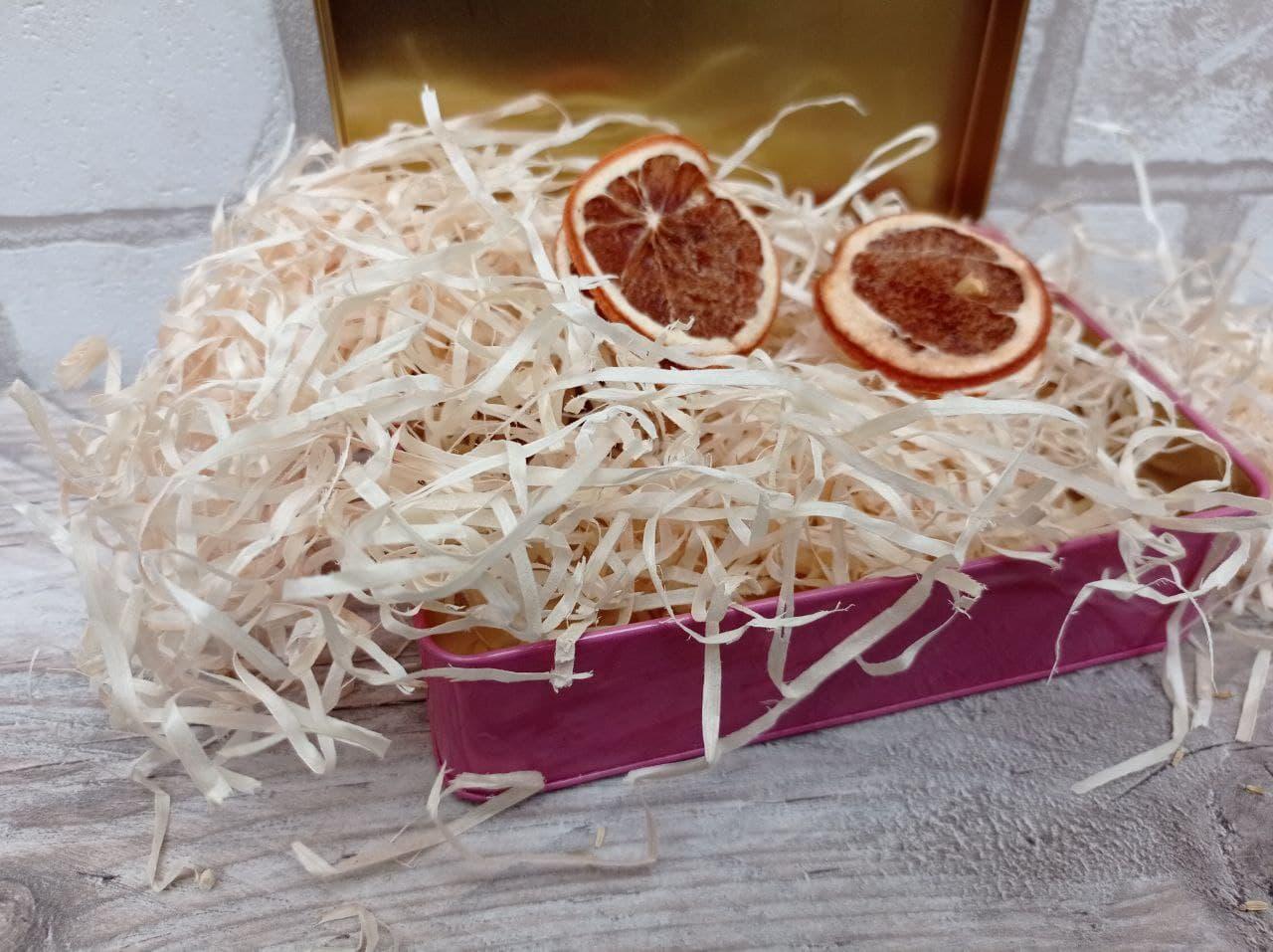 Стружка натуральна дерев'яна, вага 100 гр, фото 1