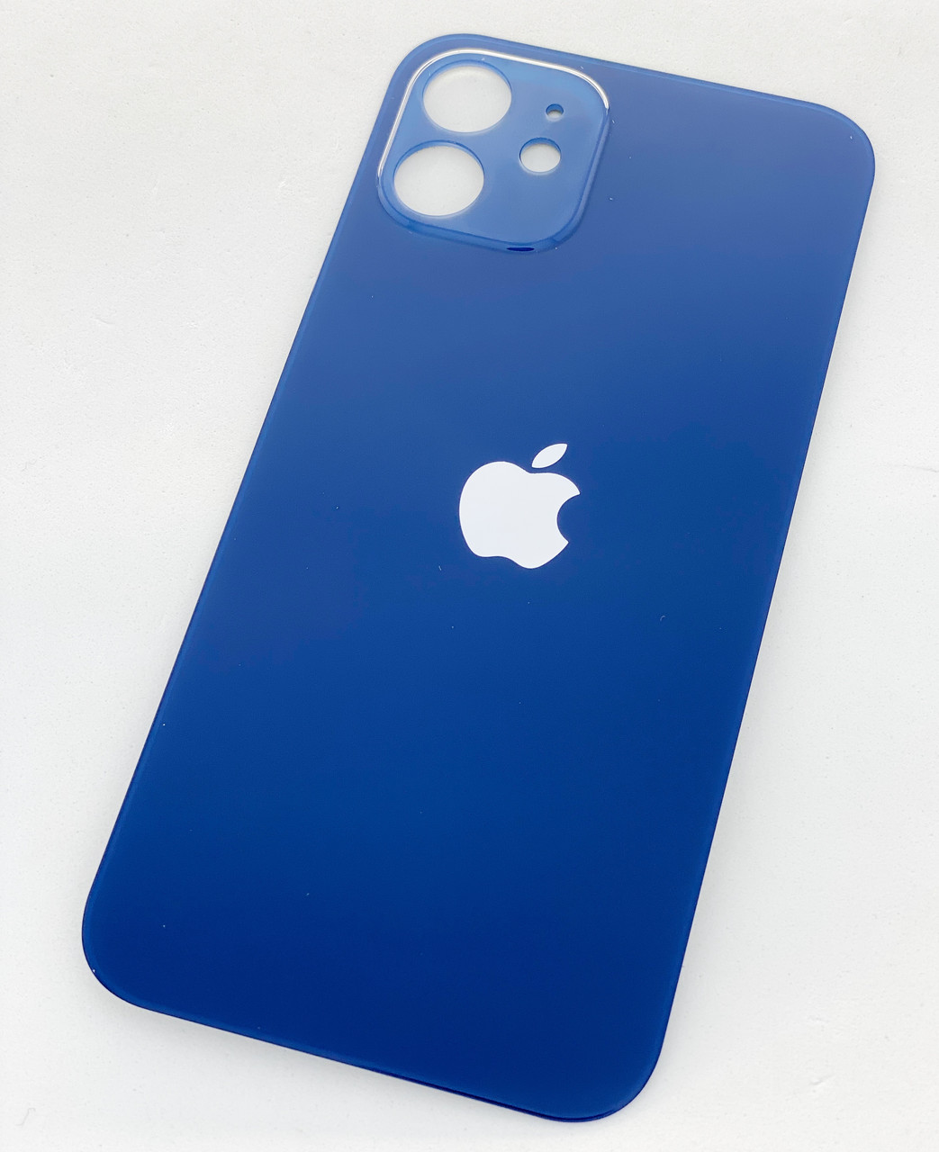 Задня кришка (скло) iPhone 12 mini, колір синій, фото 1