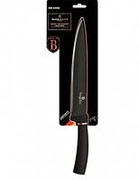 Нож хороший для нарезки 20 см ВН 2332 Berlinger Haus Black Rose Collection черного цвета