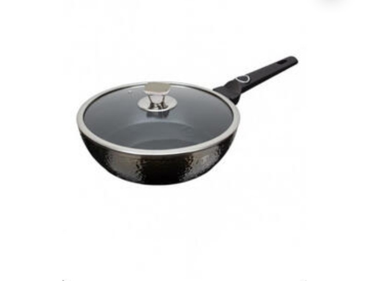 Сковорода глибока з кришкою 24см Berlinger Haus BH 6574, фото 1