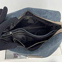 Жіноча шкіряна сумка через плече з ланцюжком Galanty бронзова, фото 8