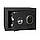 Сейф меблевий Griffon M.30.F BLACK з біометричним замком (ВxШxГ:300x425x345), сейф для дому, сейф для грошей, фото 2