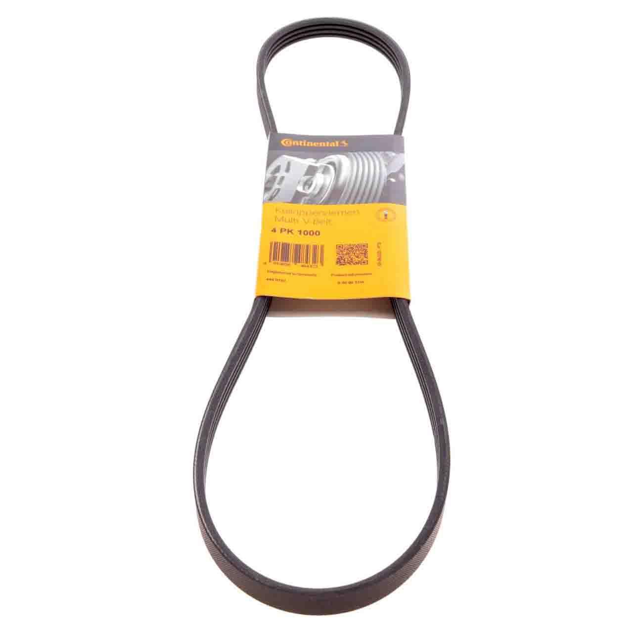 Ремінь 4PK1000 Contitech (Німеччина) генератора поліклинові | многоручейковый 4РК 1000