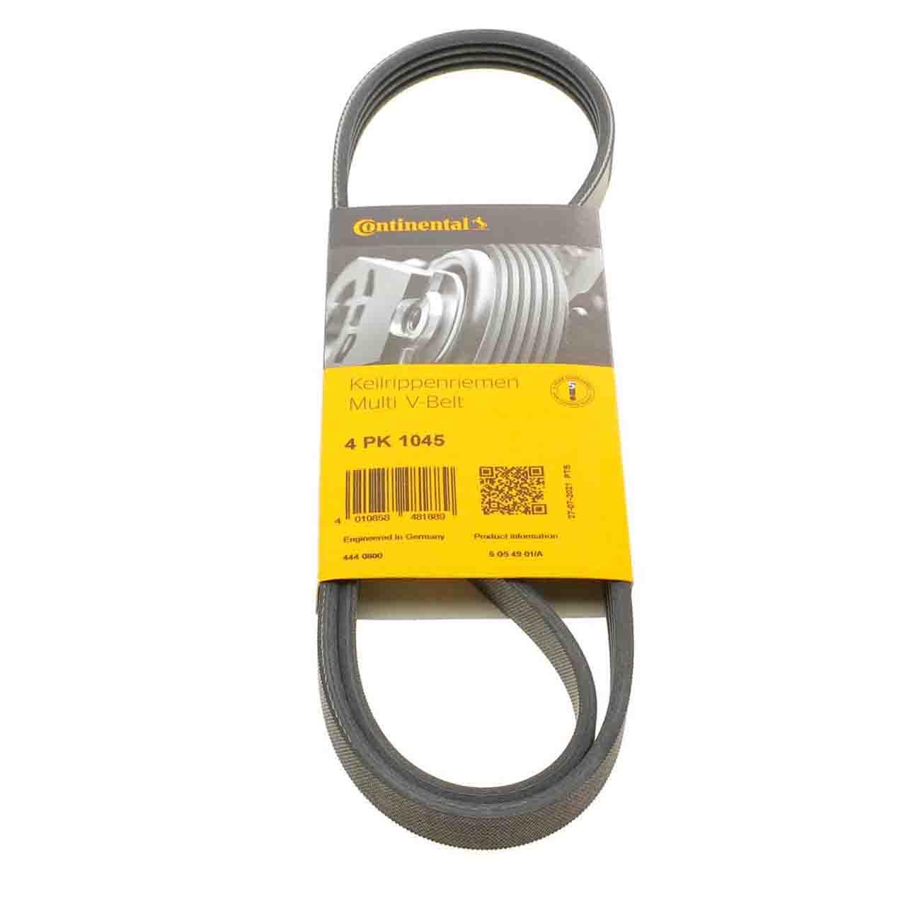 Ремінь 4PK1045 Contitech (Німеччина) генератора поліклинові | многоручейковый 4РК 1045