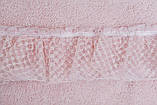 Рушник для обличчя махровий Gul Guler 50х90 Gonca Pudra (рожевий), фото 2