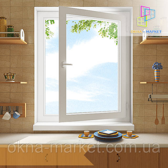 Цены на одностворчатое окно