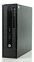Комп'ютер HP ProDesk 400 G1 SFF (Intel Core i3-4130, 8 ГБ ОП, 250 HDD, Windows 7) - БВ