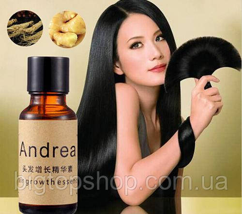 Оригінал! Лікувальна есенція, активатор і відновлення росту волосся "Andrea Hair Growth Essence" (20 мл).