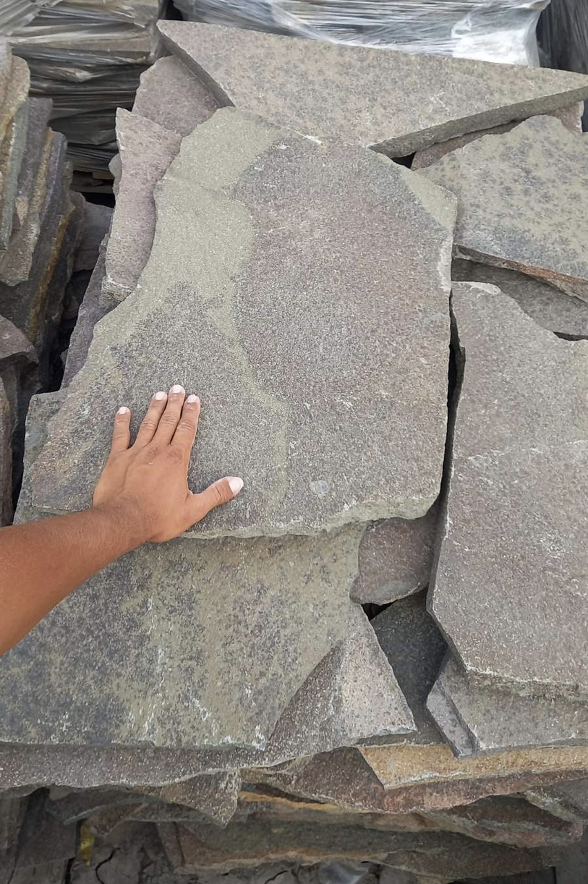 Сланец закарпатский форматный (крупный кусок) / камень для пошаговых дорожек - фото 1 - id-p1049639090