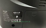 Новий простий і надійний радіоприймач Adler AD1119 з Європи з гарантією, фото 5
