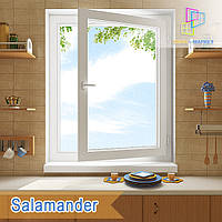 Одностулкові поворотно-відкидні вікна Salamander Blu Evolution