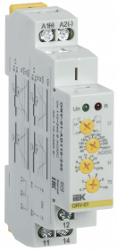 Реле напруги ORV. 1ф 110-240 В AC/DC IEK