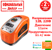 Автомобильный компрессор BLACK+DECKER ASI300