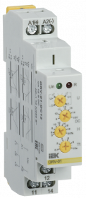 Реле напруги ORV. 1ф 12 В DC IEK