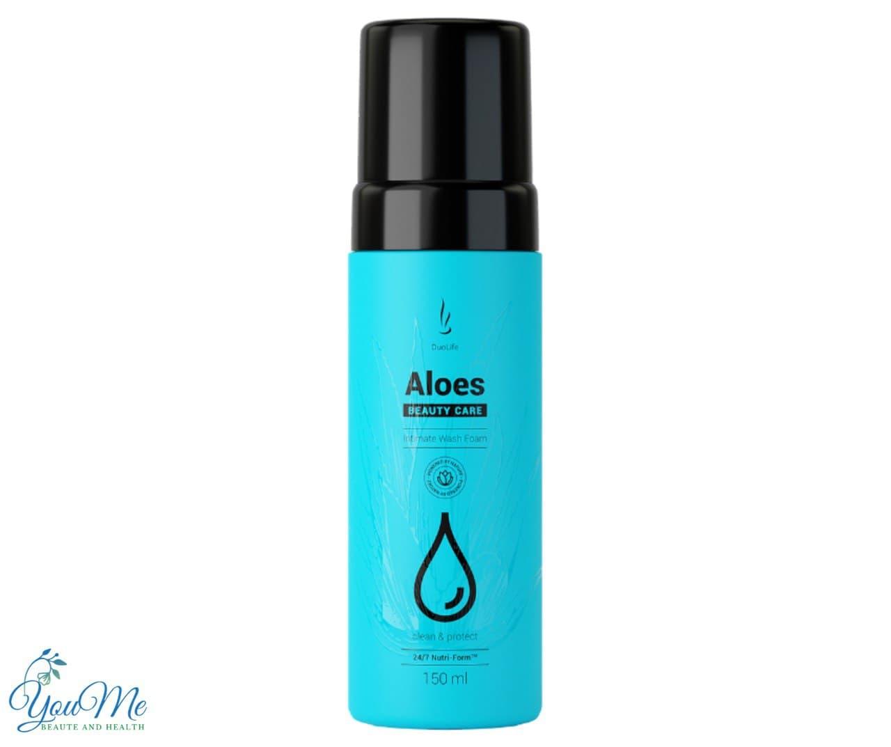 DuoLife Beauty Care Aloes Intimate Wash піна для інтимної гігієни з Алое Foam 150ml